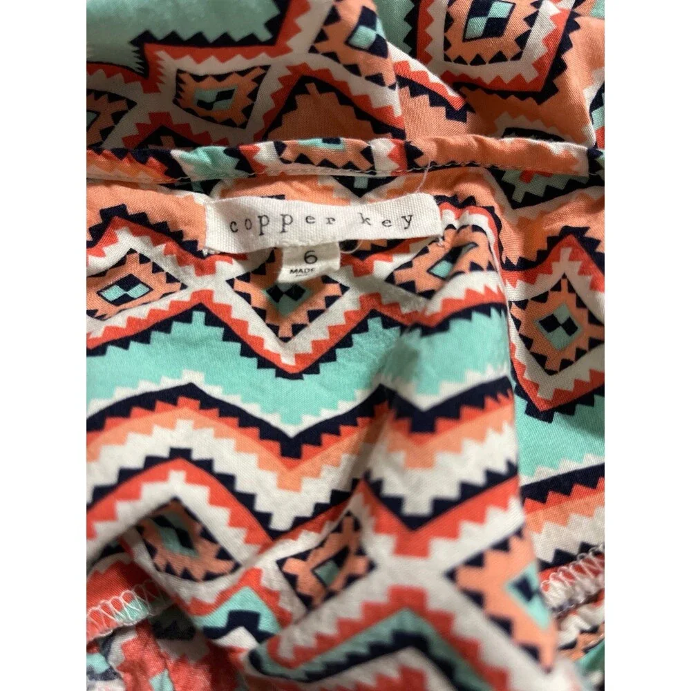 Copper Key Girls Long Sleeve Dress Size 6